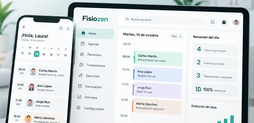 Captura de Fisiozen